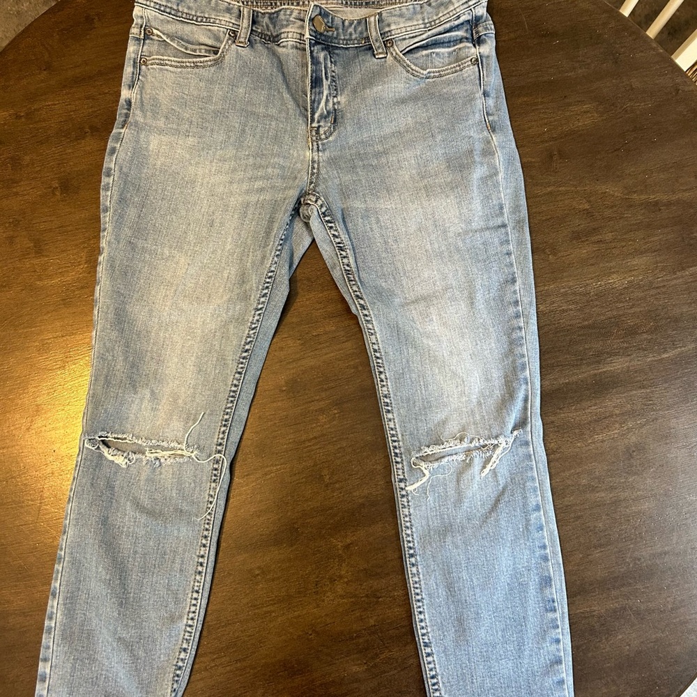 FP Movement by Free People Light Blue Ankle Jeans